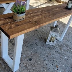 Special Walnut Entryway Table 48" 