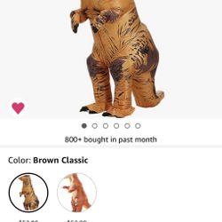Dinosaur Costume T-Rex (Halloween) 