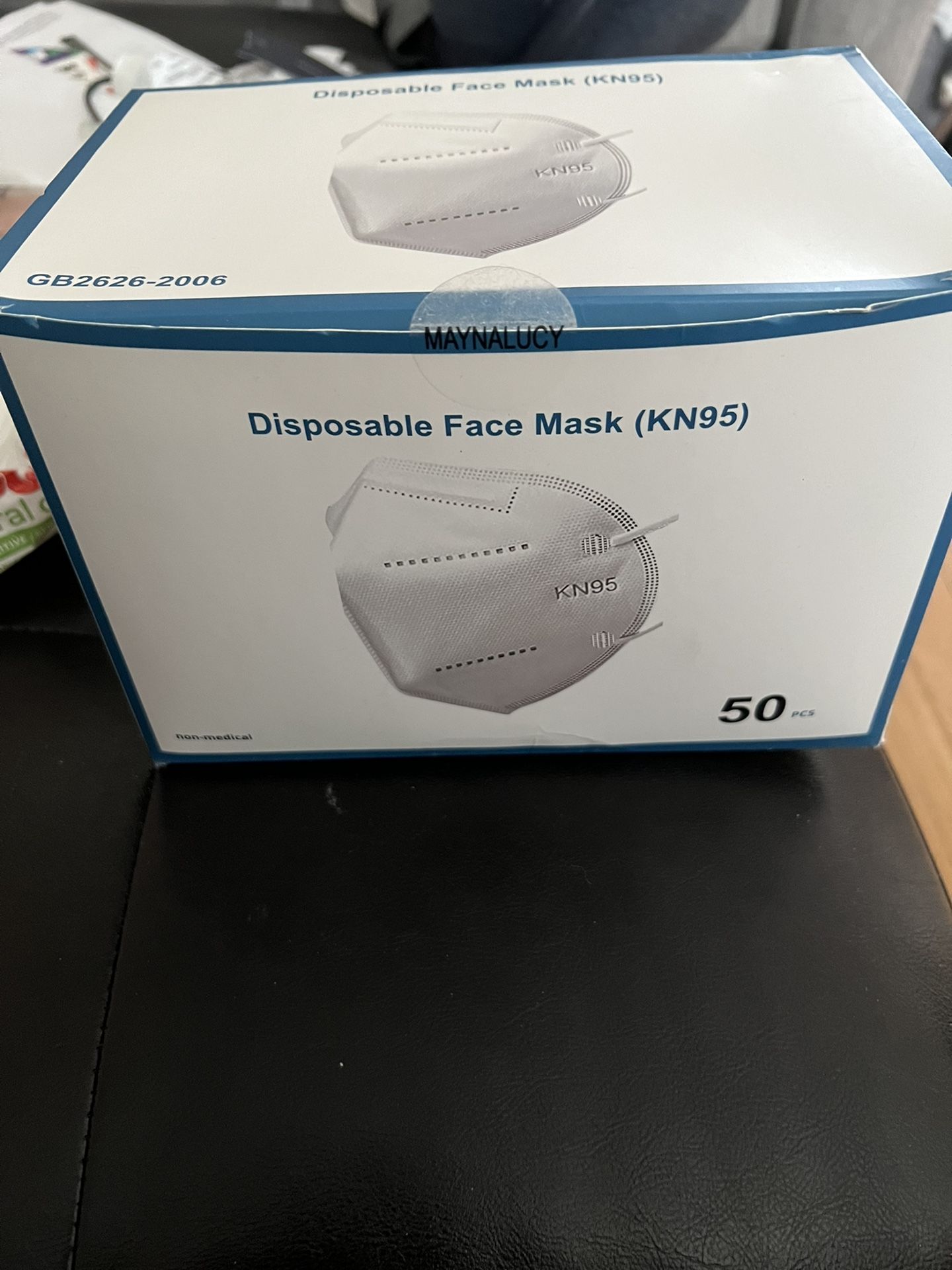 50 Pcs Of Disposable Face Mask ( KN95 )