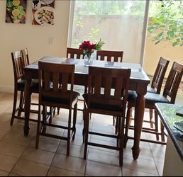 Moving sale.  Dining table and bedframe,  mattress,  dishes and dresses, sectional sofa more