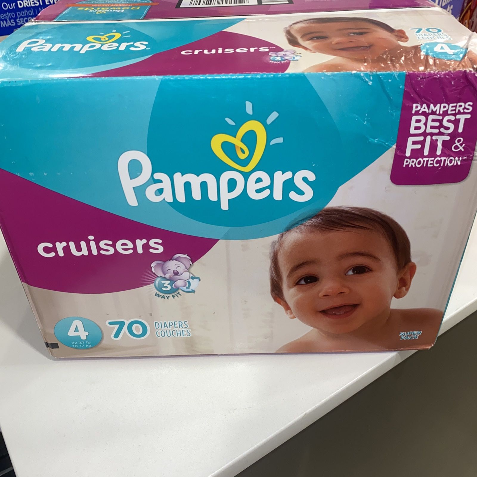 Pampers cruiser, size 4