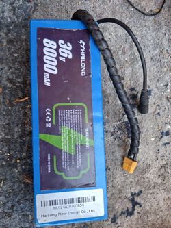 E bike battery new
