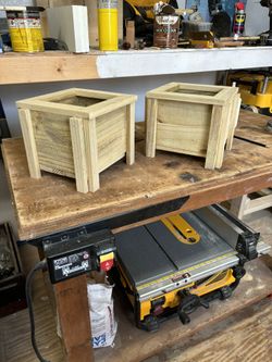 Wooden Planters