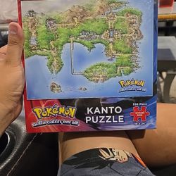 Pokemon Kanto Jigsaw Puzzle New Factory Sealed