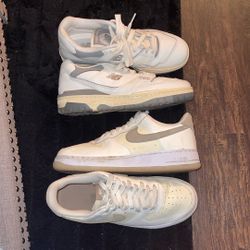 Air Forces Size 10, New Balance 550 Size 10