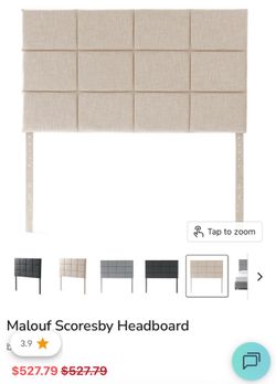 QUEEN HEADBOARD AND BEDFRAME WITH 2 DRAWERS