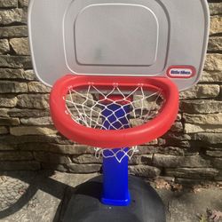 Little Tikes TotSports Adjustable Height Basketball Hoop - Use Inside Or Outside 