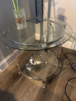 Round end table
