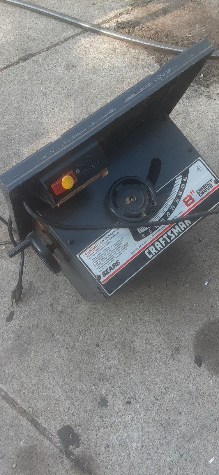 Craftsman 8" Table Saw