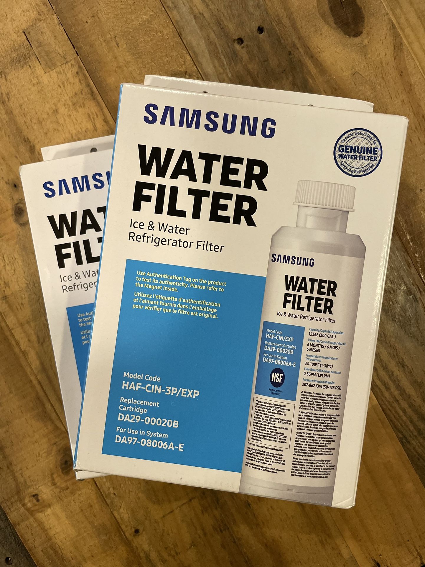 Samsung Genuine Water Filters (4 Count)