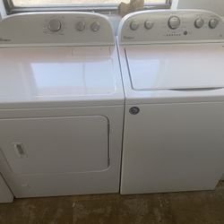 Whirlpool Set Washer And Gas Dryer Good Condition We Delivery 