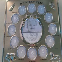 MY FIRST YEAR PICTURE FRAME