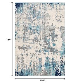 9' x 12' Artistic Weavers Arti Blue Area Rug – Like New