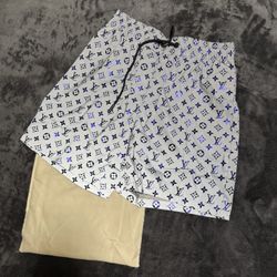 Louis Vuitton Monogram Reflective swimming Shorts size L Throw Offers!