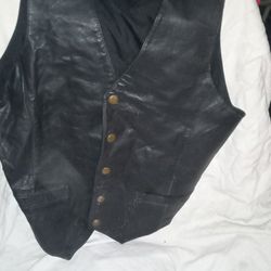 PRICE DROP - Leather Vest