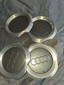#ZA 1) 2000 - 2005 Audi Allroad  5 Spoke 17" Wheel Center Cap 4Z(contact info removed)A