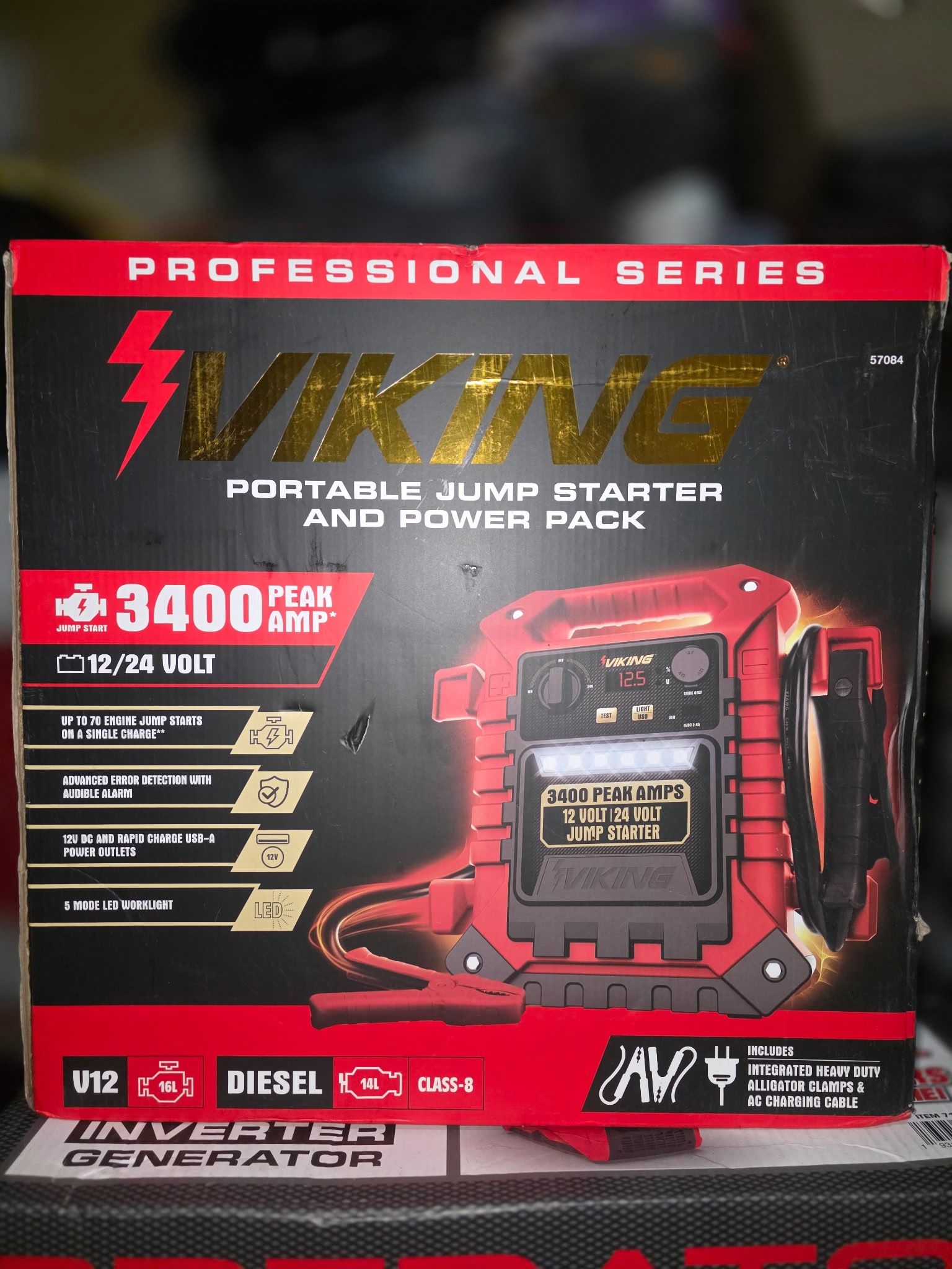 Viking Portable Jump Starter And Power Pack