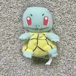 Nintendo Pokémon Plush Squirtie Treat Keeper Bag Stuffed Animal Toy Turtle