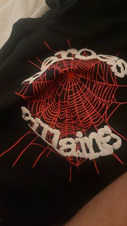 Heroes vs villains spider hoodie size small