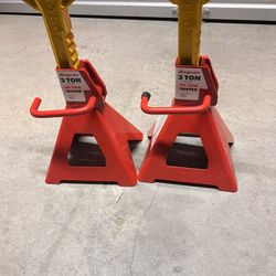 Pair Snap On 3 Ton Jack Stands /model YA874B
