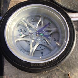 Clock Tire And Wheel Design 