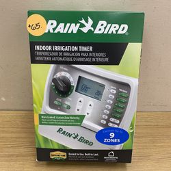 RAIN BIRD INDOOR IRRIGATION TIMER (9 ZONES)