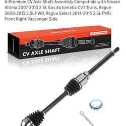 Cv Axle Shaft Nissan Altima 2011 Front Right Passenger 