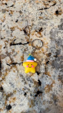 Kids star keychain