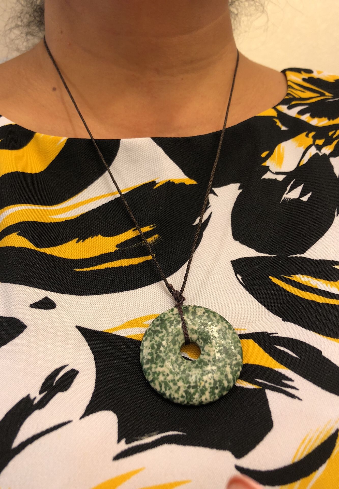 Jade pendant 30mm