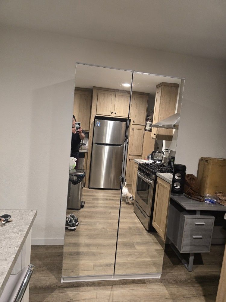 Ikea Wardrobe Closet With Mirror Doors