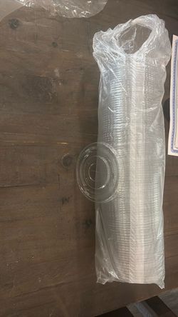 Clear Plastic Cup LIDS Only