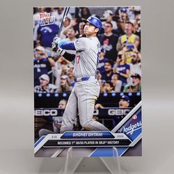 2024 Topps Now Shohei Ohtani 50/50