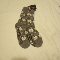 Cuddl Duds Double Layer Lounge Socks