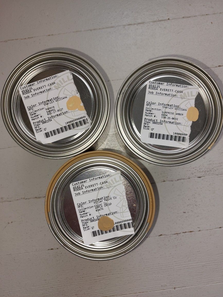 2 1/2 Quarts Fall Colors Paint