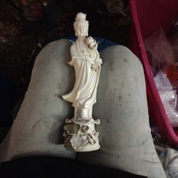 Antique Porcelain Lamp Base