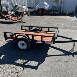 New 4 x 6 lightweight utility trailer