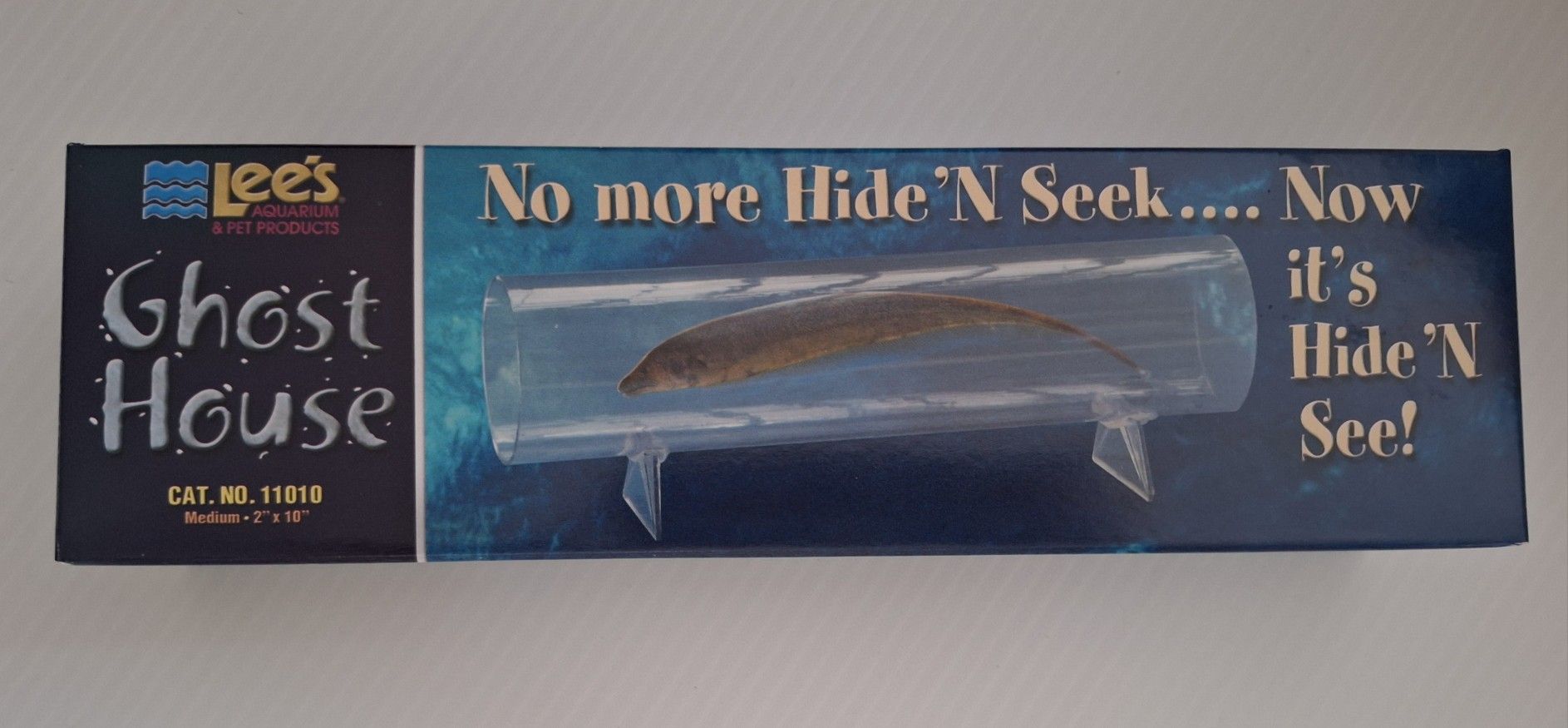 Lee's Aquarium & Pet Products Clear Ghost House, Medium. New in box.