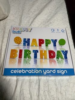 Happy Birthday Sign