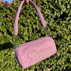 Juicy Couture Barrel Purple Bag 