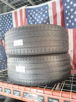 ✅ 275/45R22 CONTINENTAL CROSSCONTACT RX Crossover & SUV Tires 275 45 22 Touring All-Season 2 NICE USED TIRES