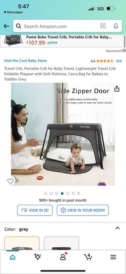 Pamo Babe trouble Playpen/Crib