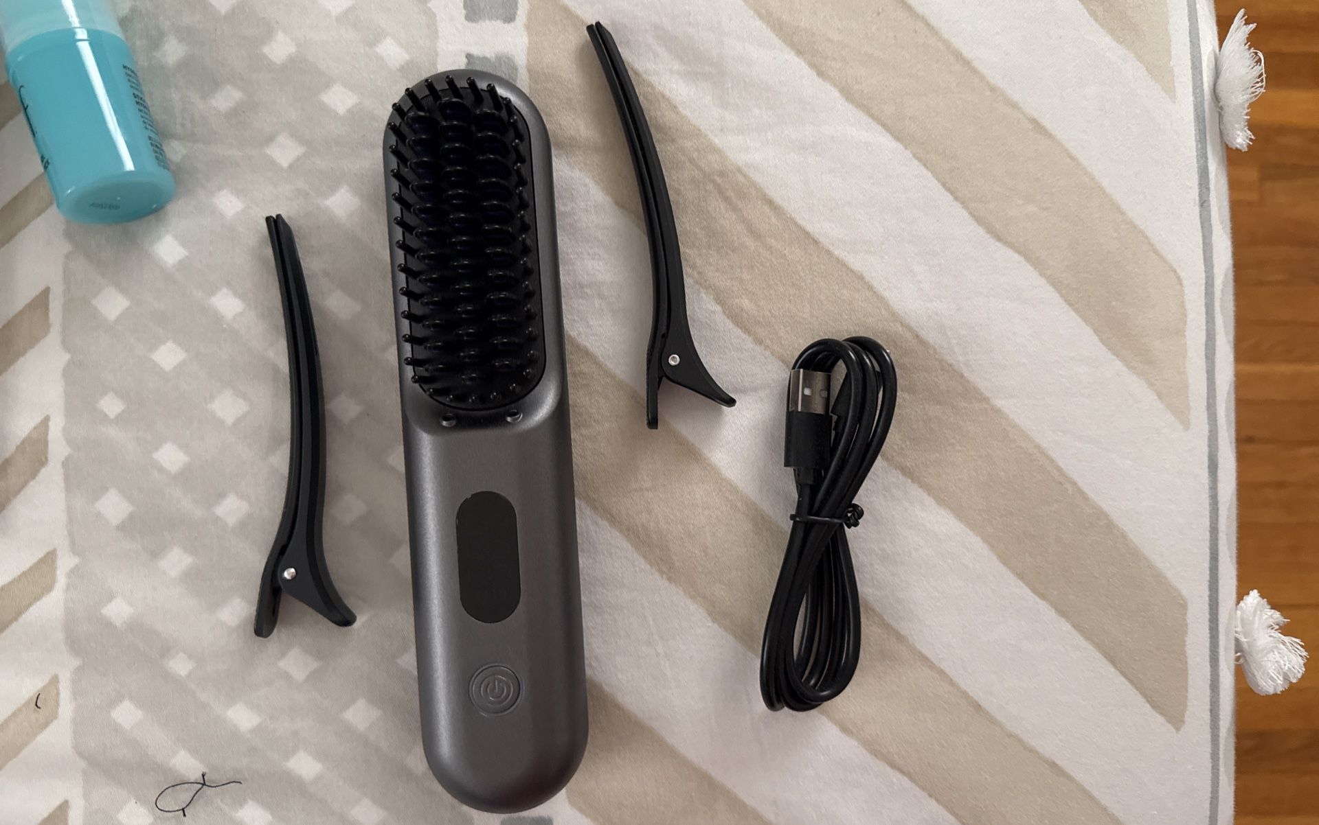 HahaHope Hair Brush Straightener