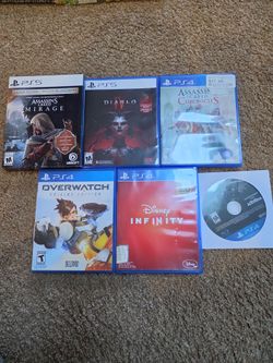 PS4 / PS5 Video Game Bundle – 6 Games