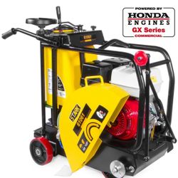 18 in. 11.7 HP Cement Concrete Cutter Walk-Behind Cut-Off Saw Concrete Cutter Powered By Honda GX390 Engine