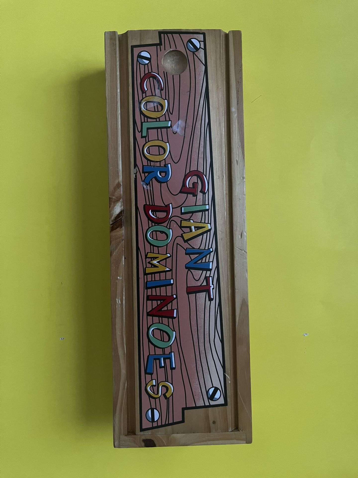 GIANT COLOR DOMINOES