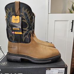 Ariat Safety Toe Work Boots Size 12