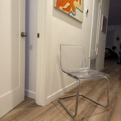 Clear Chair IKEA Tobias 
