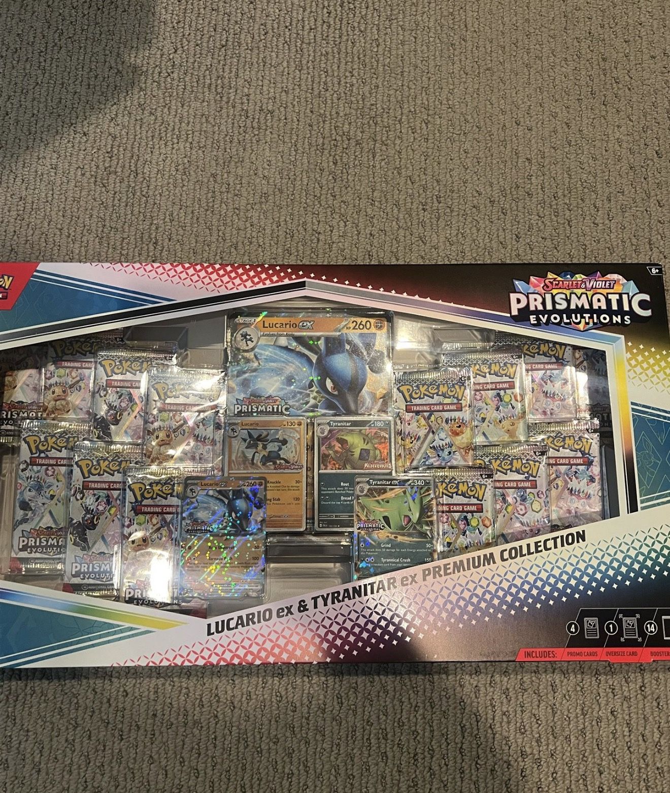 Prismatic evolutions premium collection
