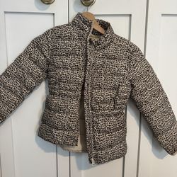 Puffer Jacket - Leopard GAP kids size Small