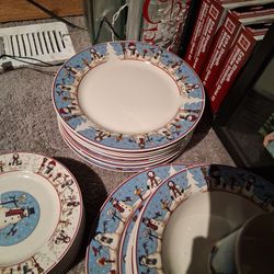 Snowman Seranade vintage 1997 set 35 Piece Holiday Christmas 